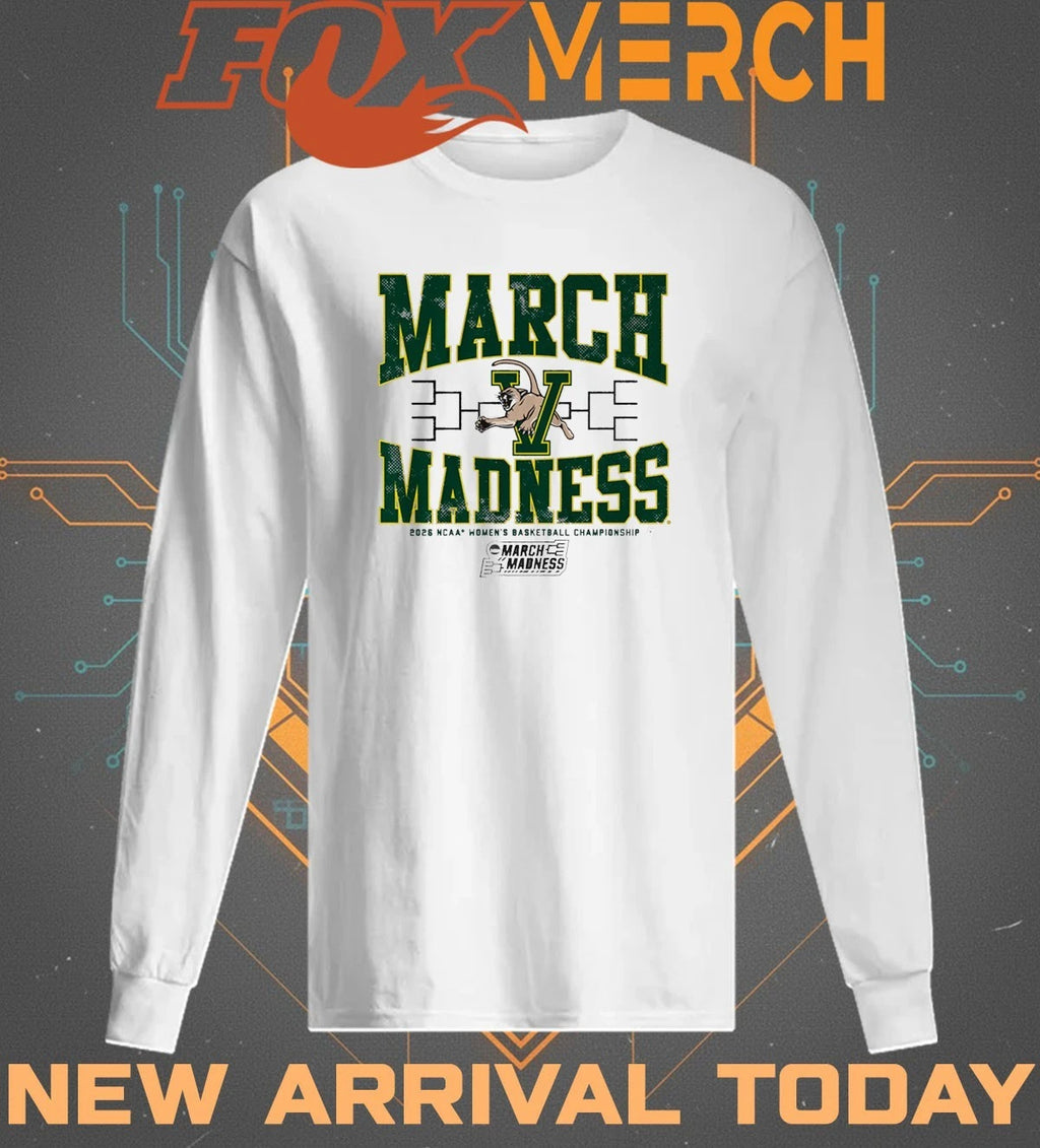 Vermont Catamounts 2026 March Madness NCAA Women’s Basketball Championship shirt