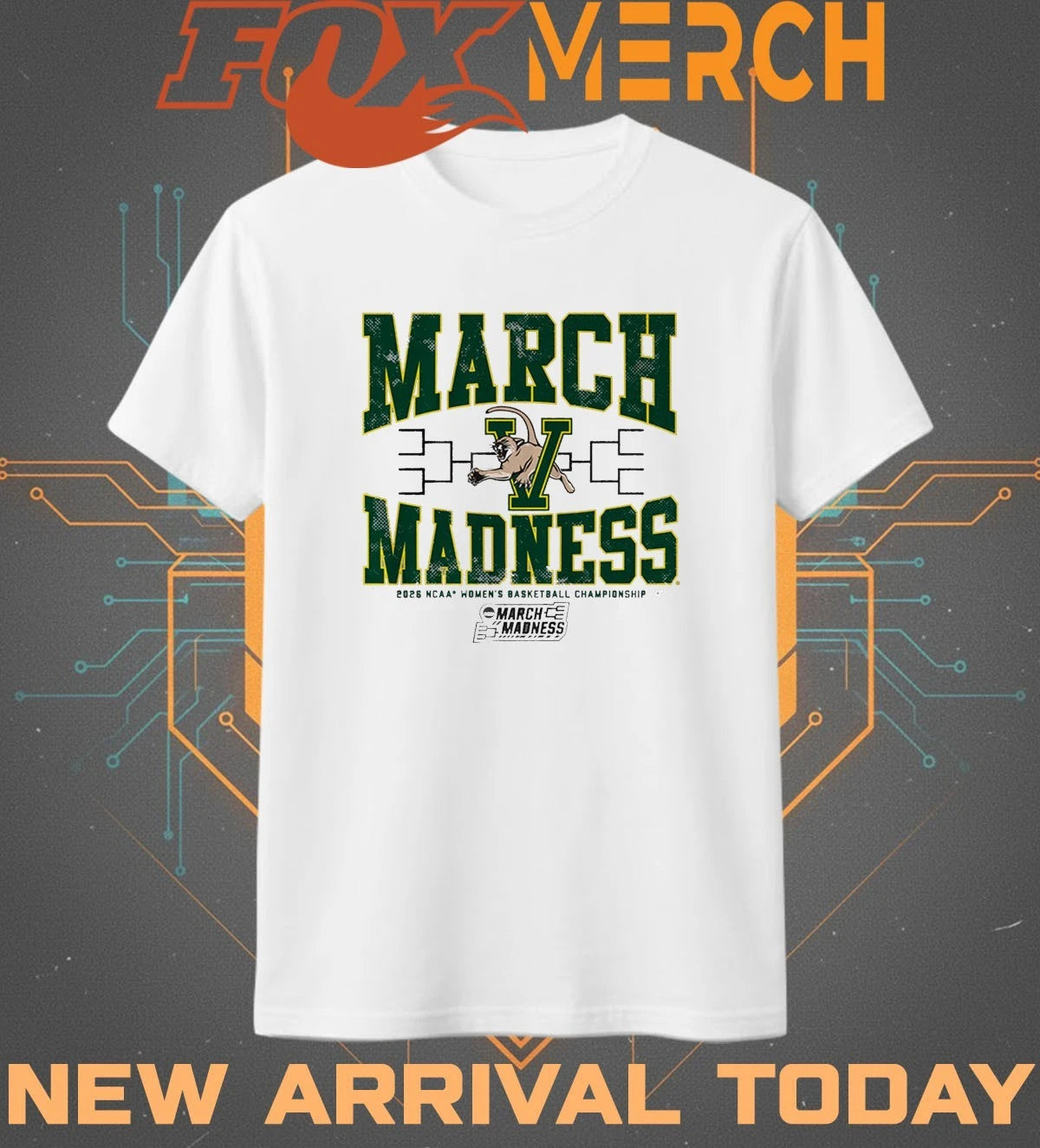 Vermont Catamounts 2026 March Madness NCAA Women’s Basketball Championship shirt