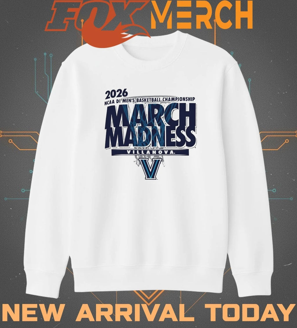 Villanova Wildcats 2026 NCAA DI Men’s Basketball Championship March Madness shirt