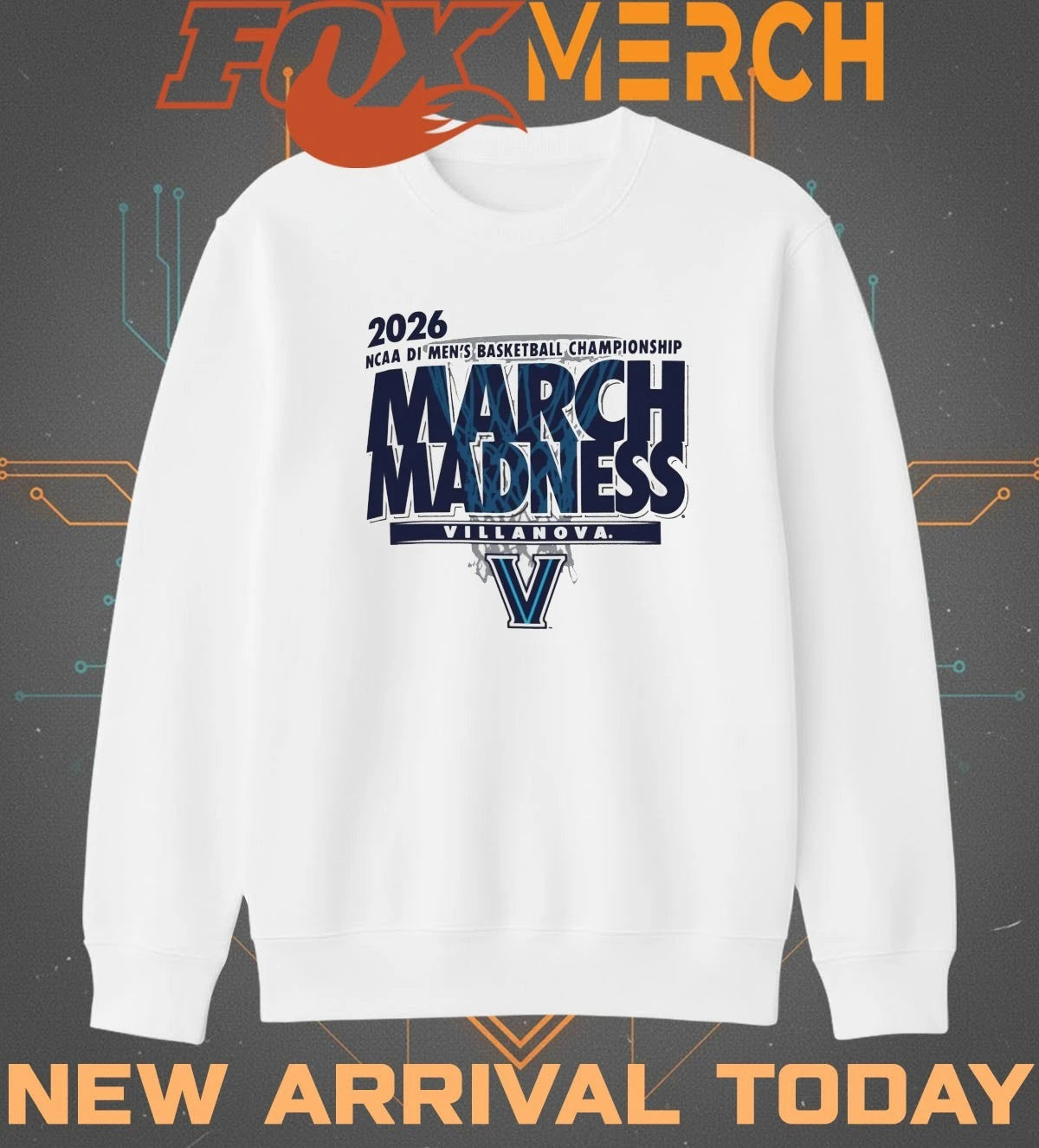 Villanova Wildcats 2026 NCAA DI Men’s Basketball Championship March Madness shirt