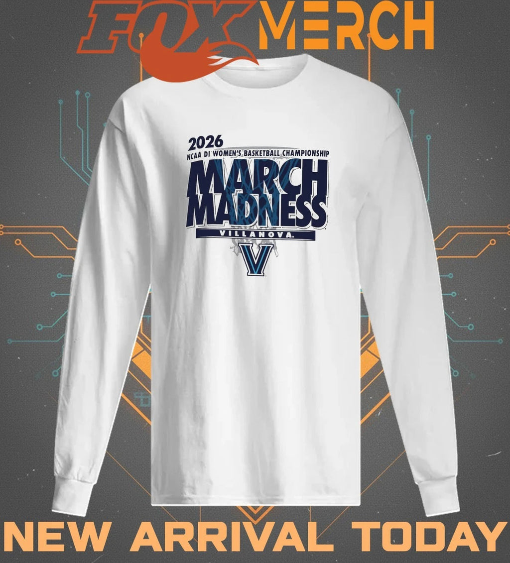 Villanova Wildcats 2026 NCAA DI Women’s Basketball Championship March Madness shirt
