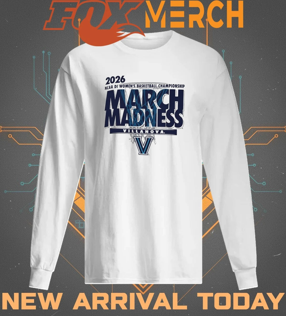 Villanova Wildcats 2026 NCAA DI Women’s Basketball Championship March Madness shirt