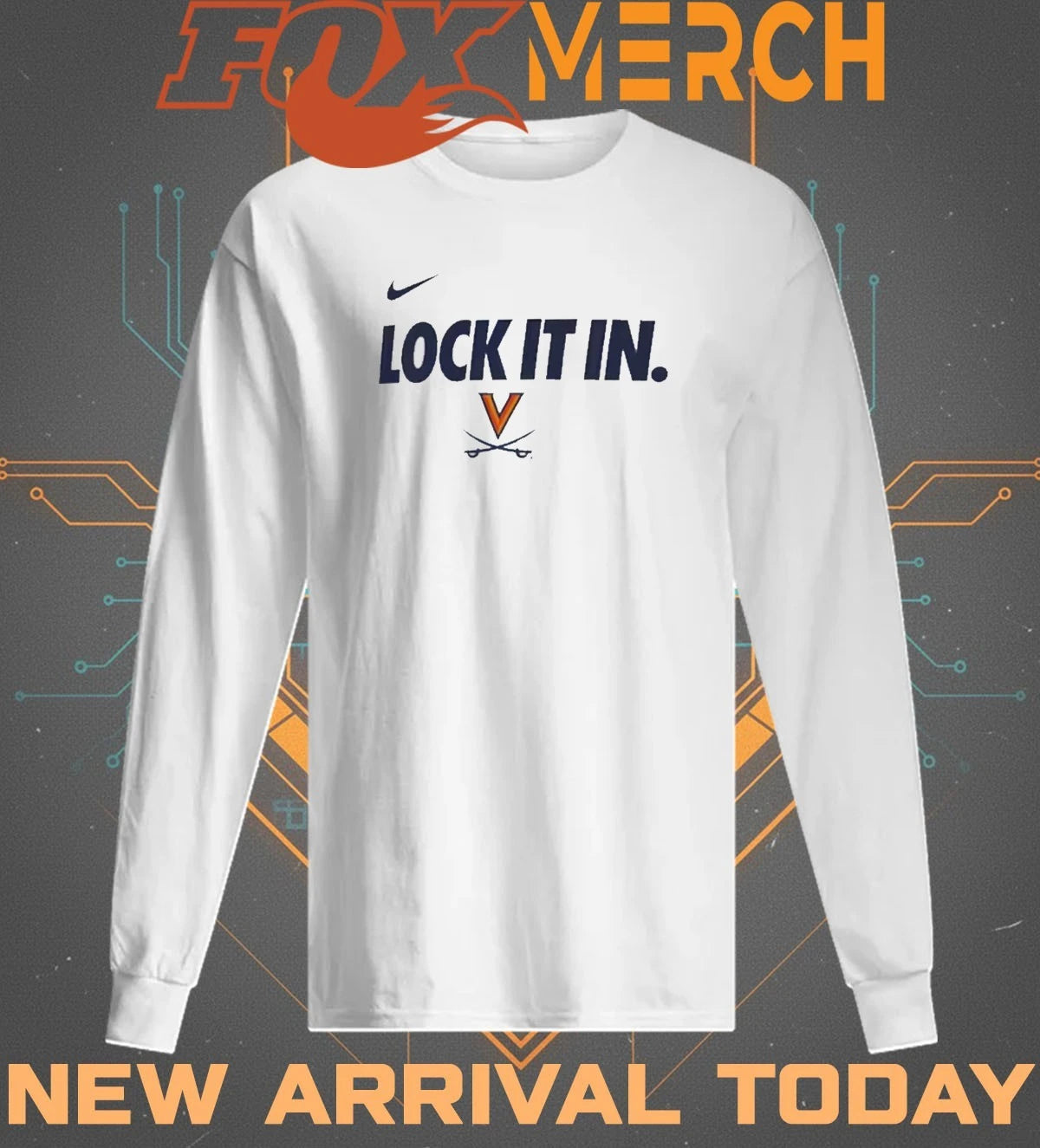 Virginia Cavaliers Lock It In 2026 On-Court Bench Legend Dri-FIT t-shirt