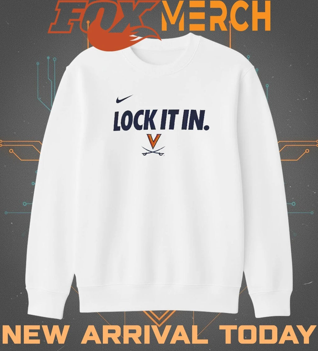 Virginia Cavaliers Lock It In 2026 On-Court Bench Legend Dri-FIT t-shirt