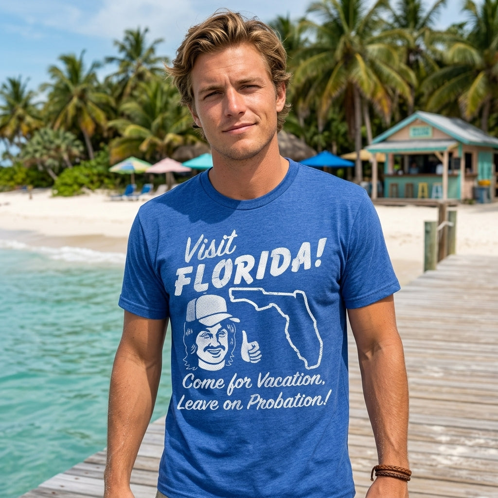 Visit Florida Men's T Shirt
