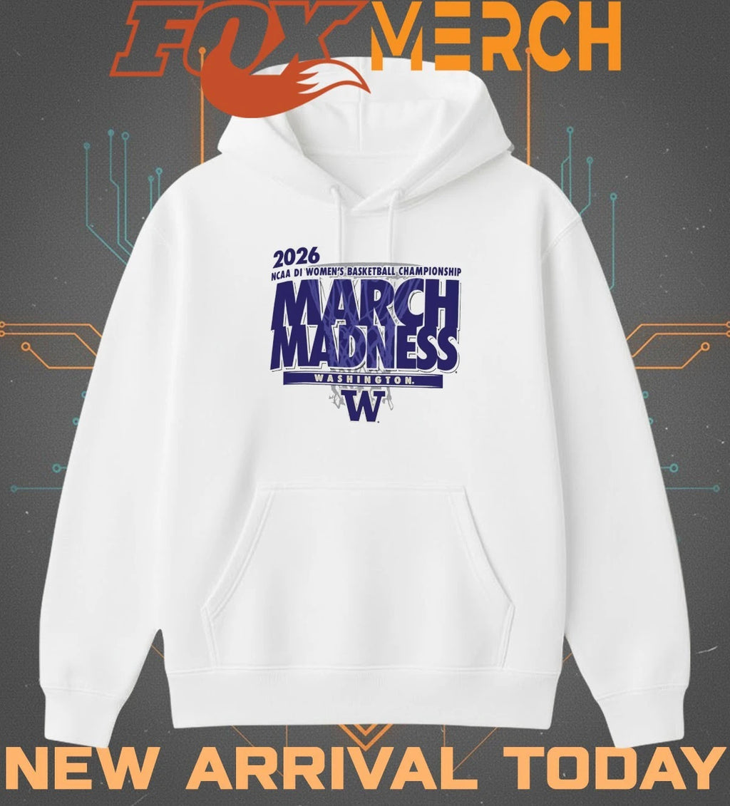 Washington Huskies 2026 NCAA DI Women’s Basketball Championship March Madness shirt