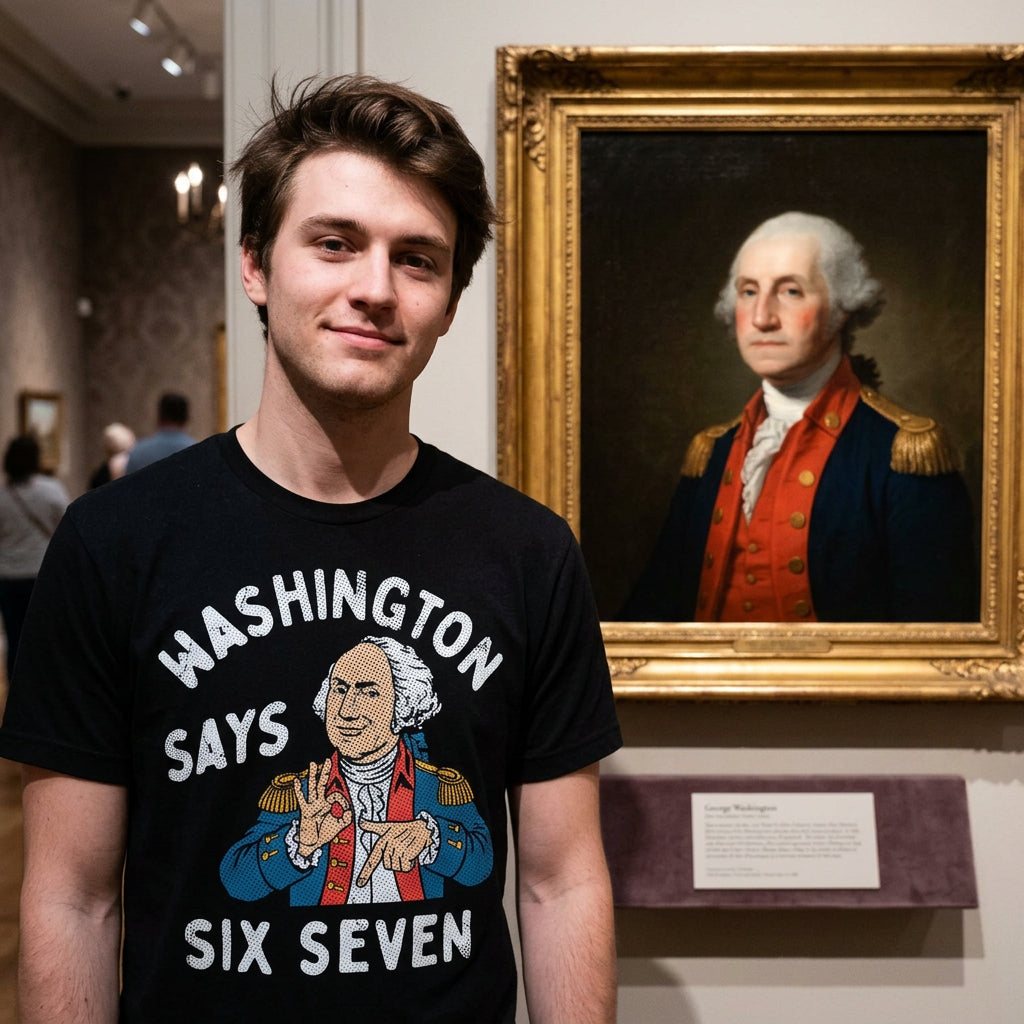 Washington Says 6 7 Men's T Shirt