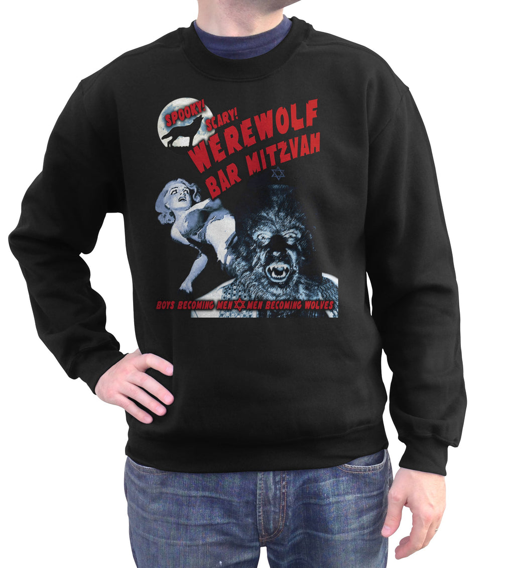 Unisex Werewolf Bar Mitzvah Sweatshirt - By Ex-Boyfriend