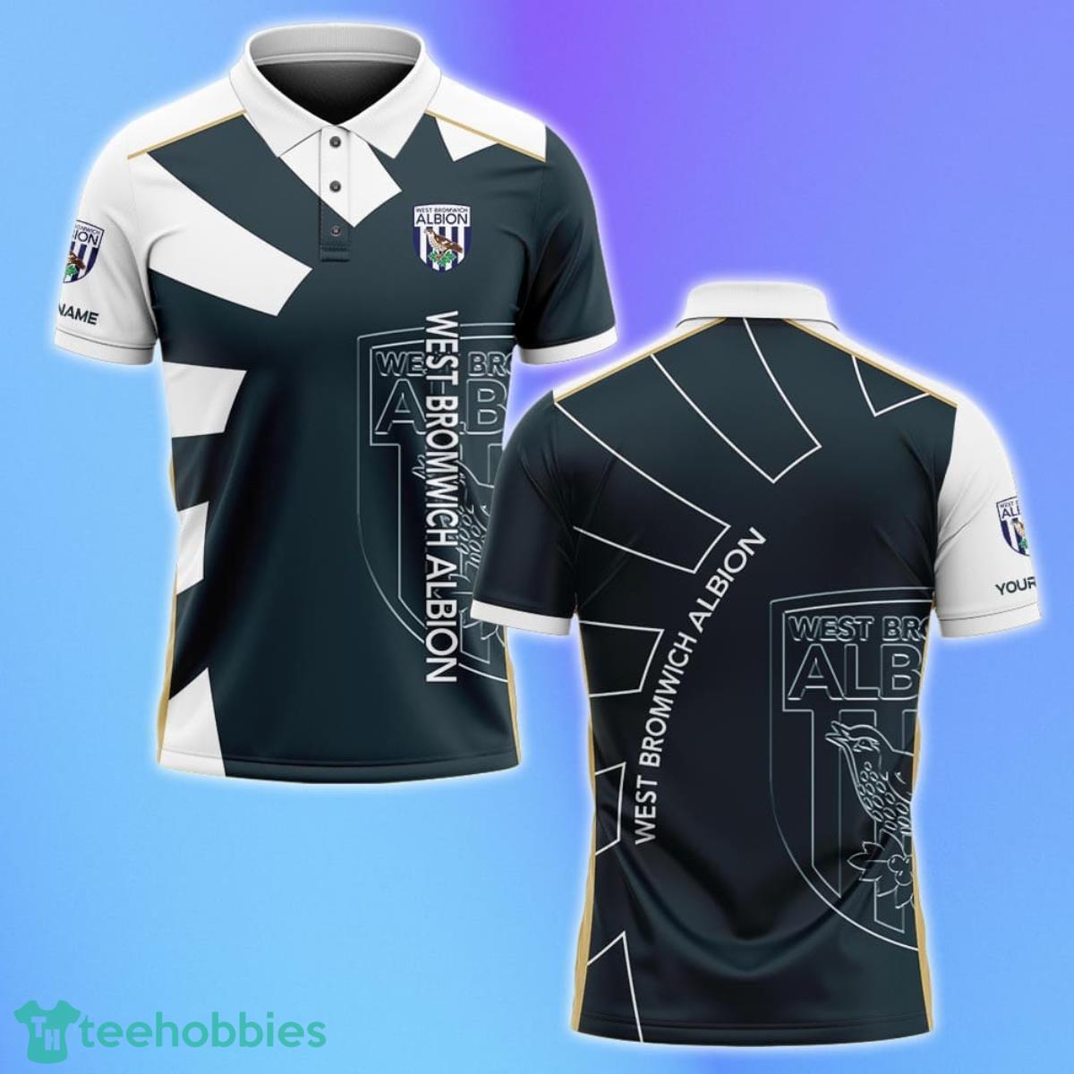 West Bromwich Albion Polo Shirt Custom Name Gifts For Loved Ones