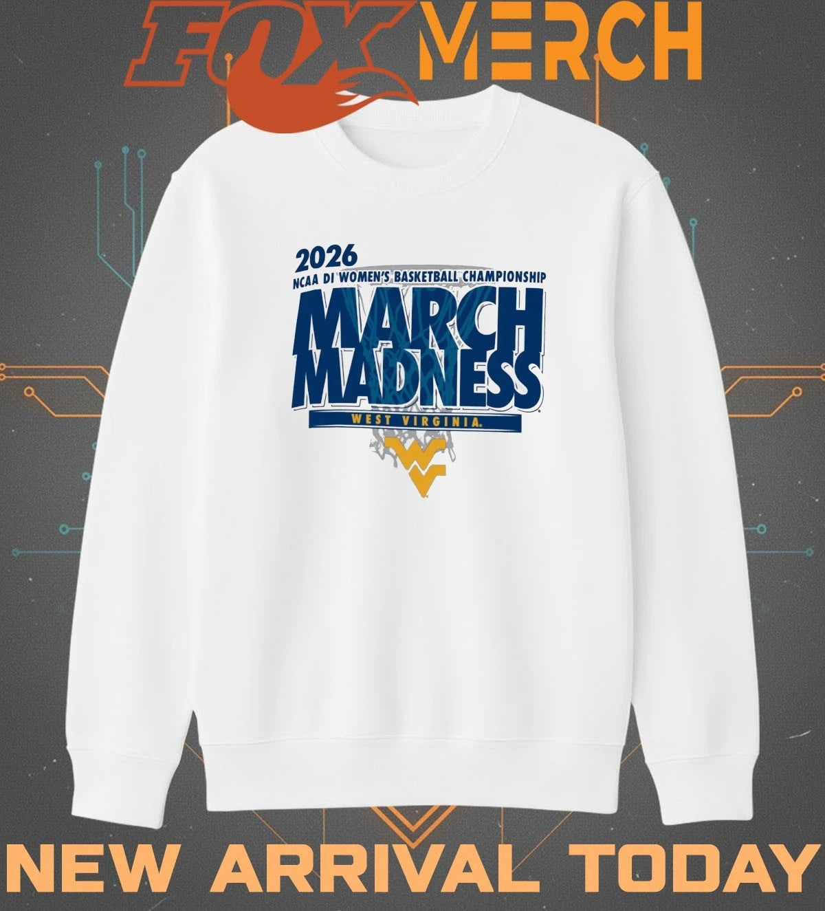 West Virginia Mountaineers 2026 NCAA DI Women’s Basketball Championship March Madness shirt