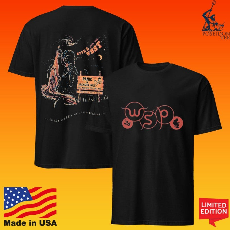 Widespread Panic July 5 2026 Snow King Mountain In Jackson Hole Wy T-shirt