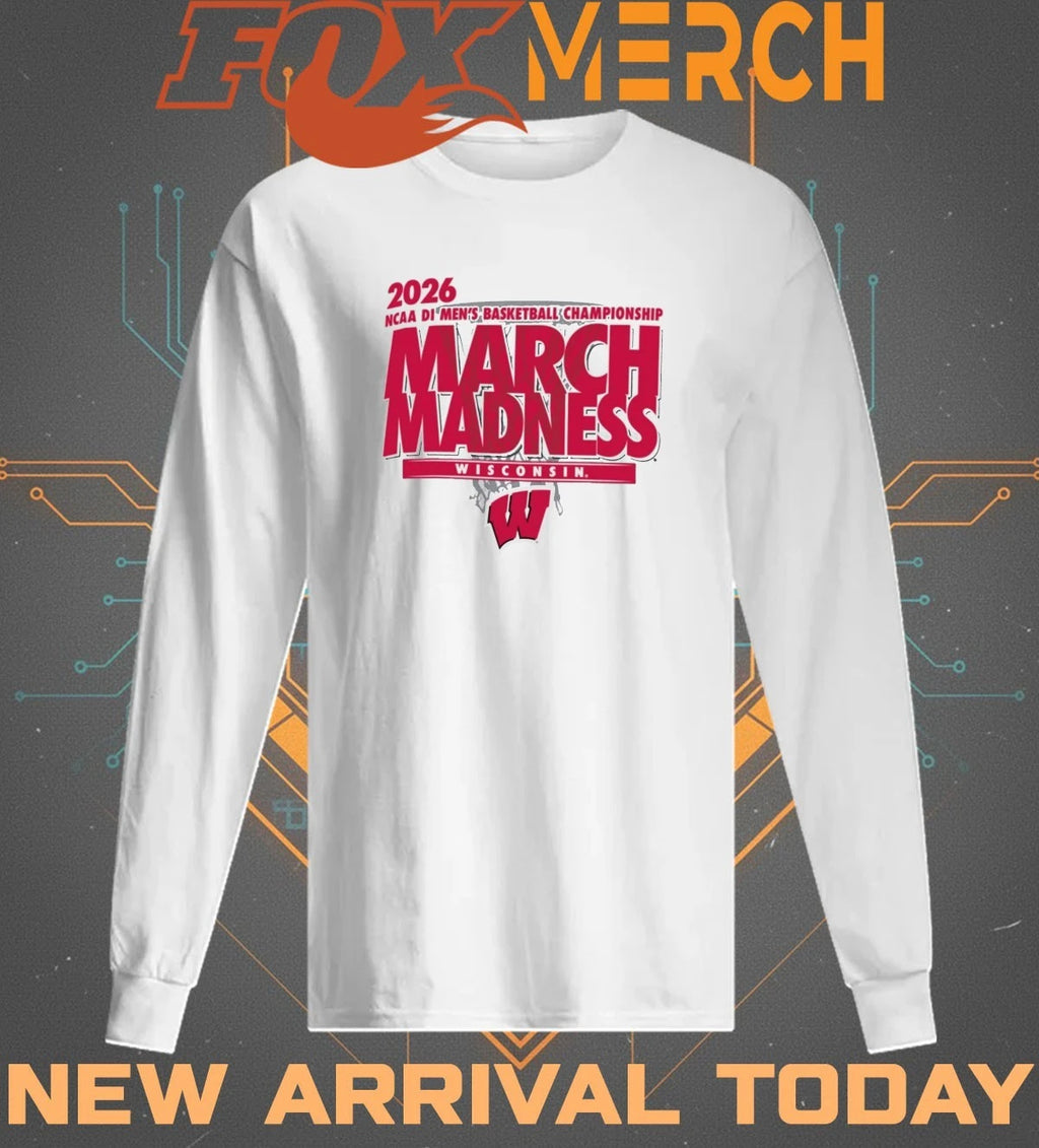 Wisconsin Badgers 2026 NCAA DI Men’s Basketball Championship March Madness shirt