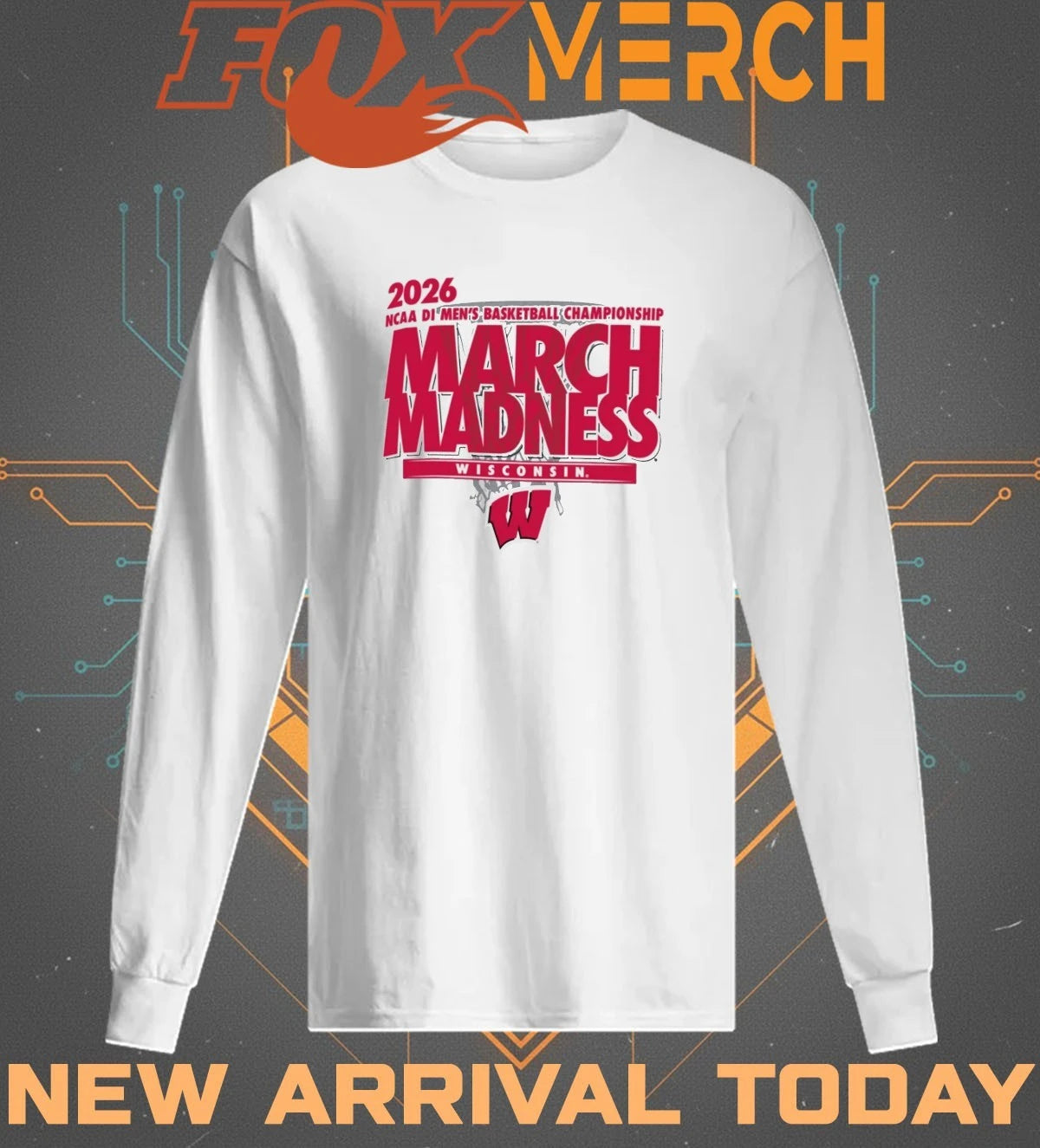 Wisconsin Badgers 2026 NCAA DI Men’s Basketball Championship March Madness shirt