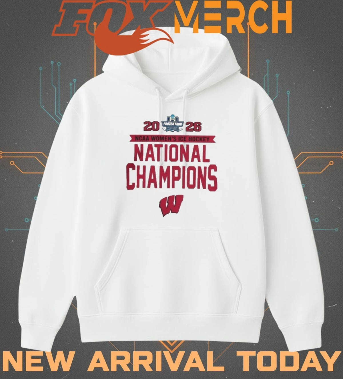 Wisconsin Badgers 2026 Ncaa Frozen Four Women’s Ice Hockey National Champions t-shirt