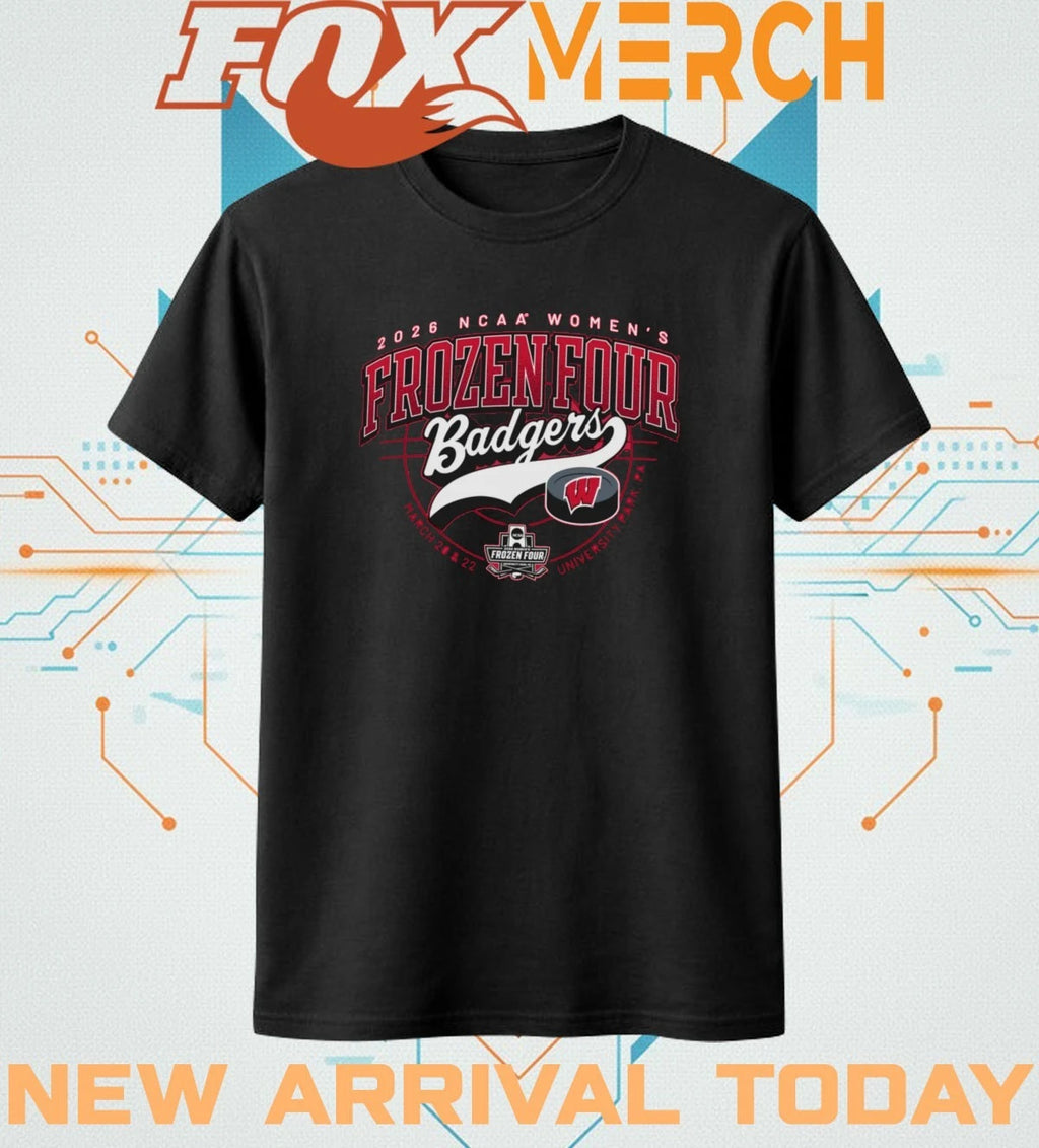 Wisconsin Badgers 2026 NCAA Women’s Frozen Four University Park, PA shirt