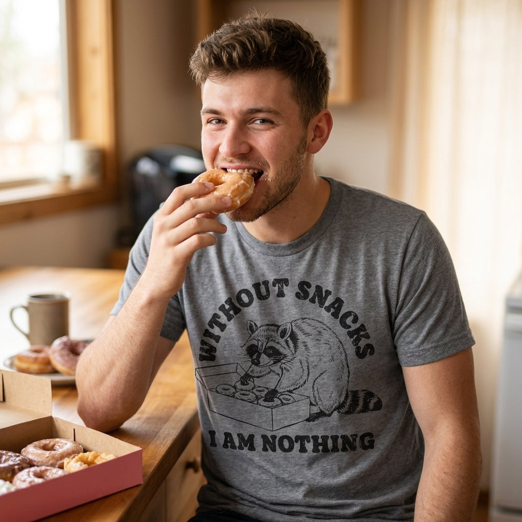 Without Snacks I Am Nothing Men's T Shirt