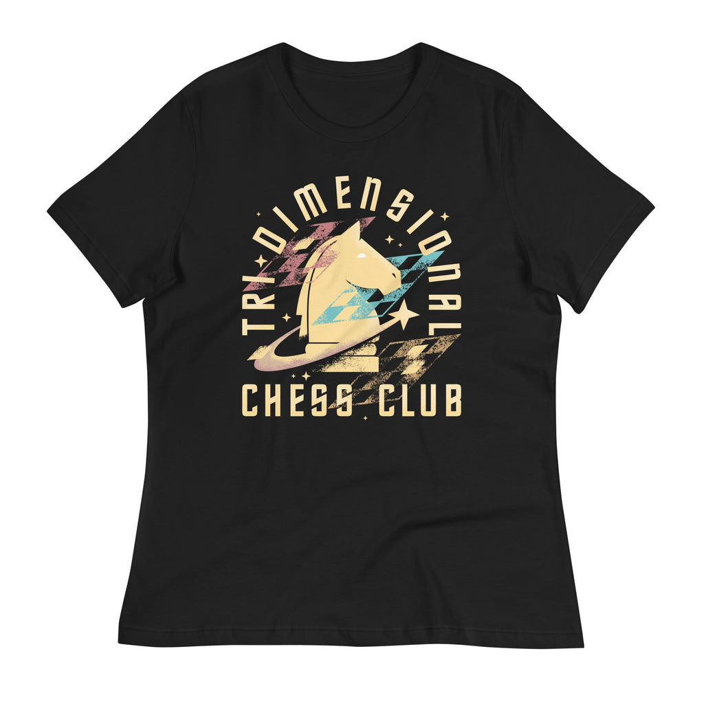 Tri-Dimensional Chess Club Women's Signature Tee