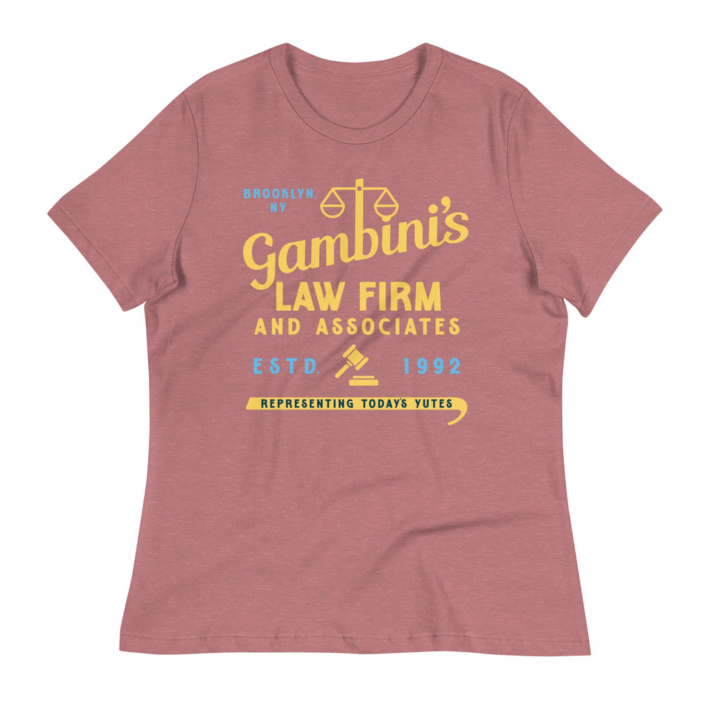 Gambini's Law Firm Women's Signature Tee