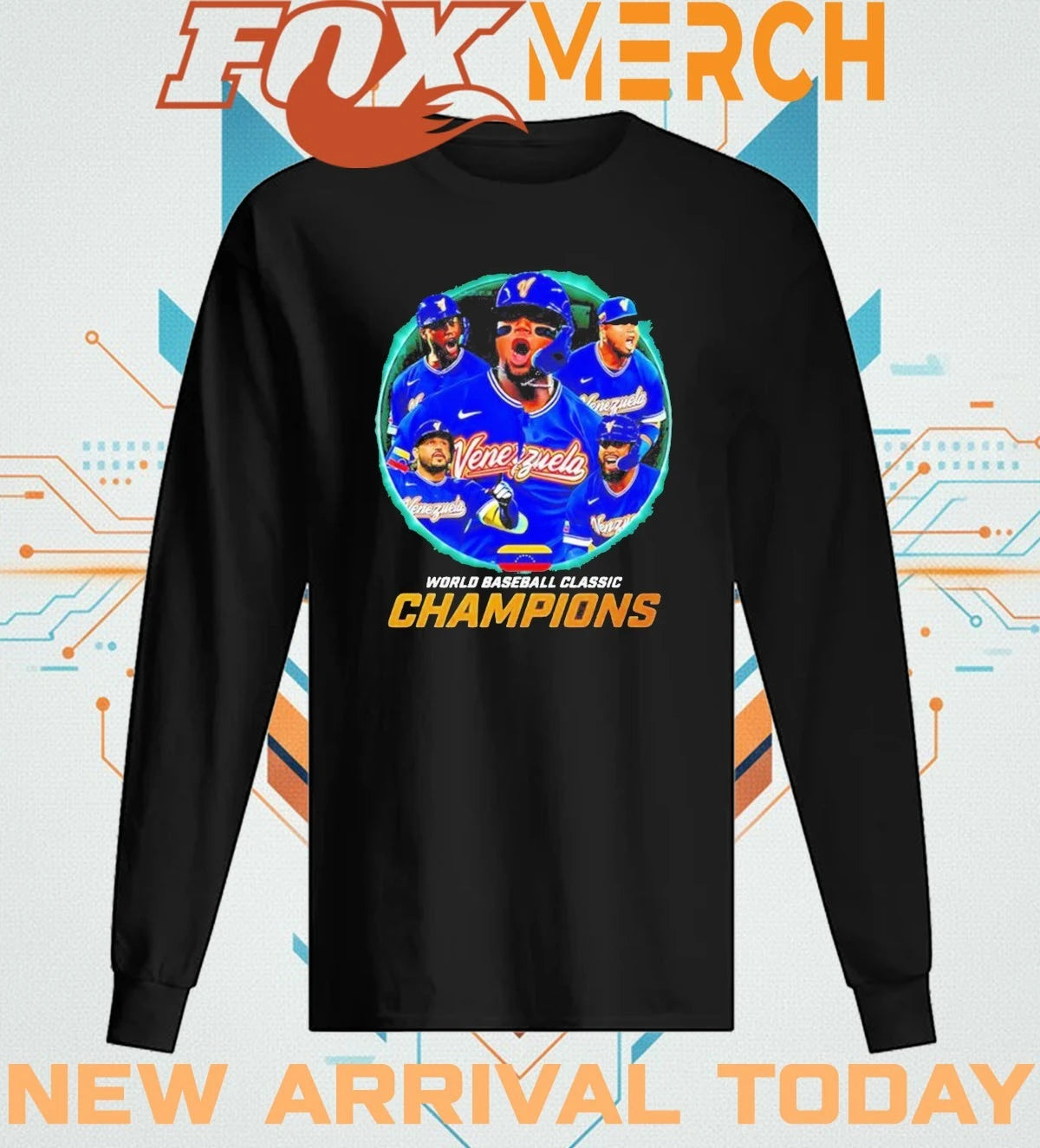 World Baseball Classic Champions 2026 Venezuela baseball t-shirt