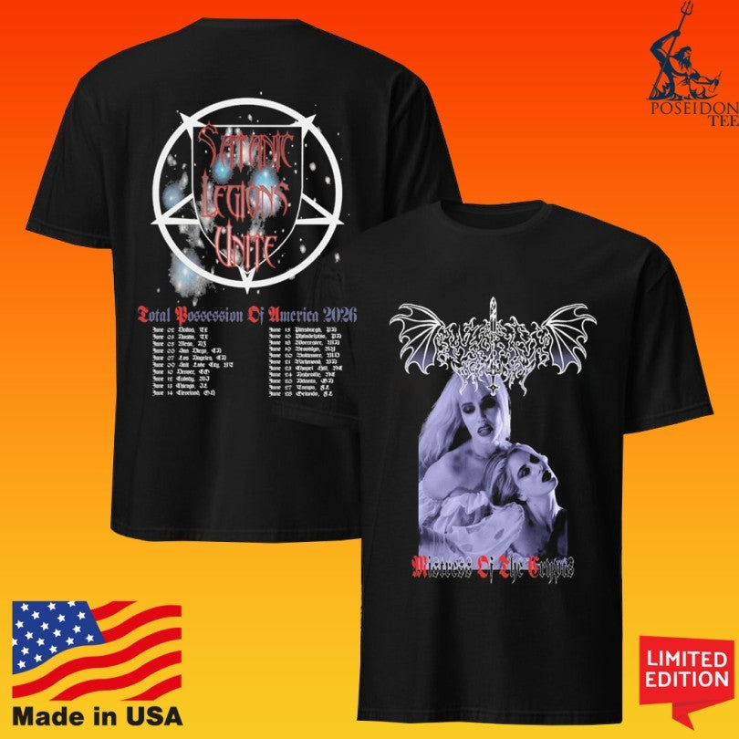 Worm Mistress Of The Crypts Tour T-shirt