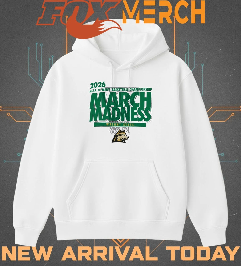 Wright State Raiders 2026 NCAA DI Men’s Basketball Championship March Madness shirt