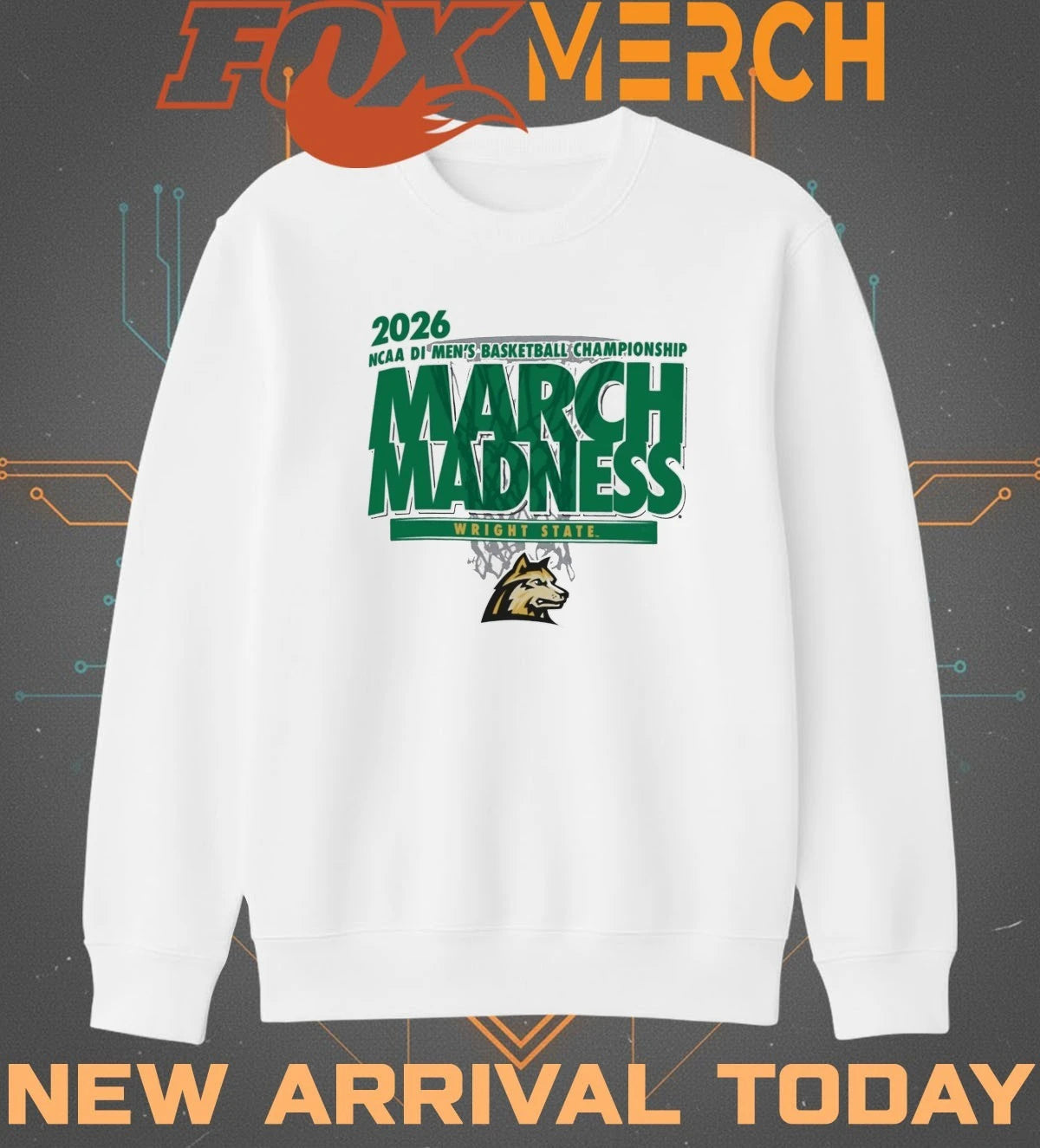 Wright State Raiders 2026 NCAA DI Men’s Basketball Championship March Madness shirt