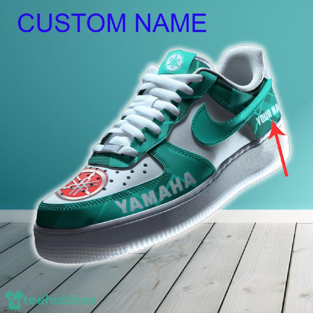 Yamaha Car Air Force 1 Shoes Green Color For Men Women Custom Name Gift For Fans