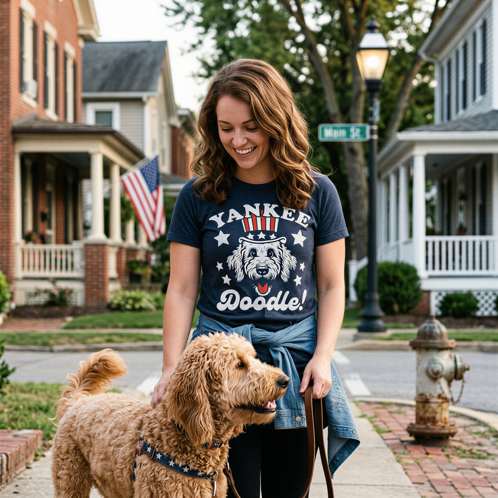 Yankee Doodle Dog Women's T Shirt