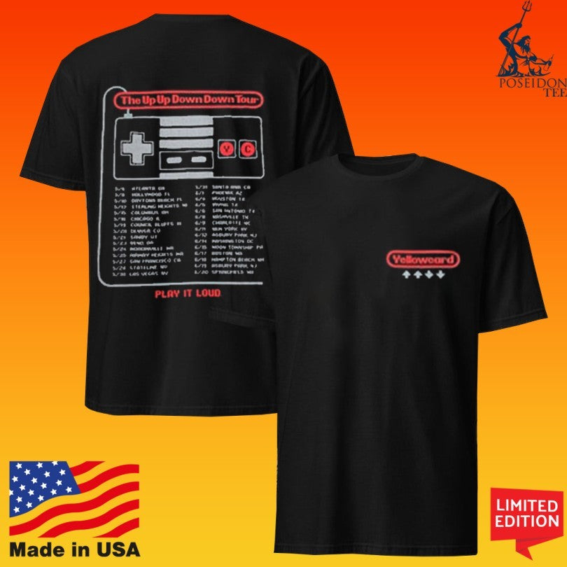Yellowcard Band Controlled Tour T-shirt