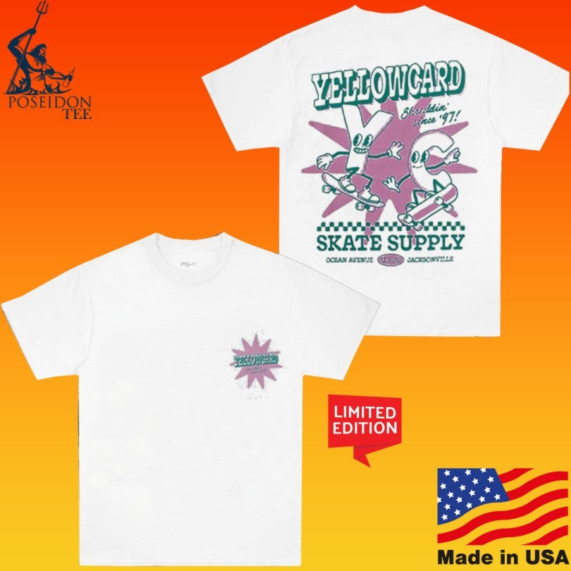 Yellowcard Buddies Skate Supply T-shirt