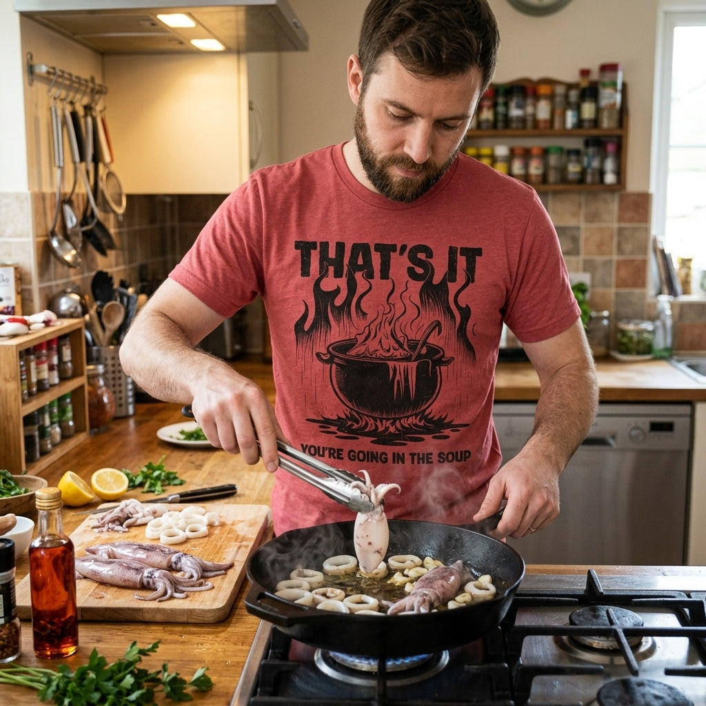 Thats It Youre Going In The Soup Men's T Shirt