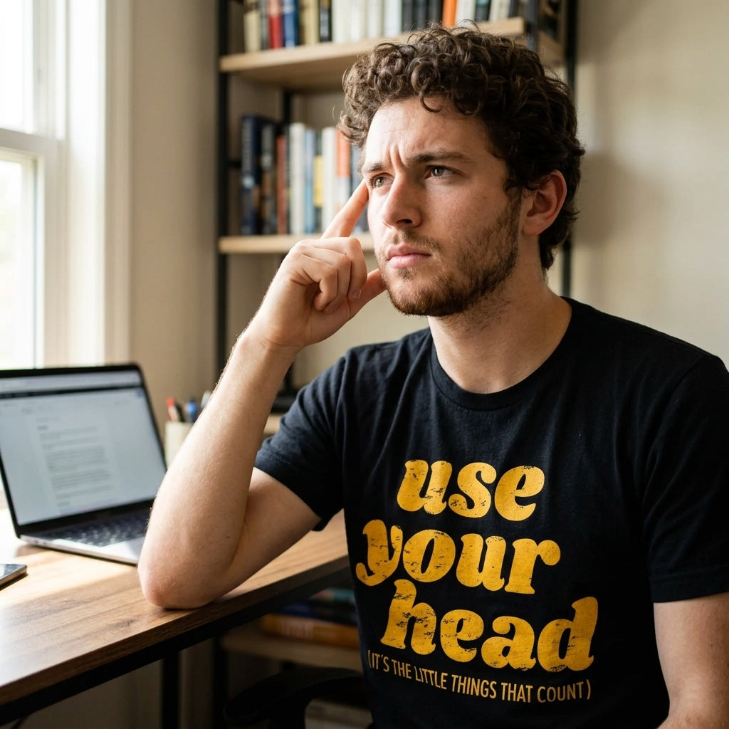 Use Your Head Men's T Shirt
