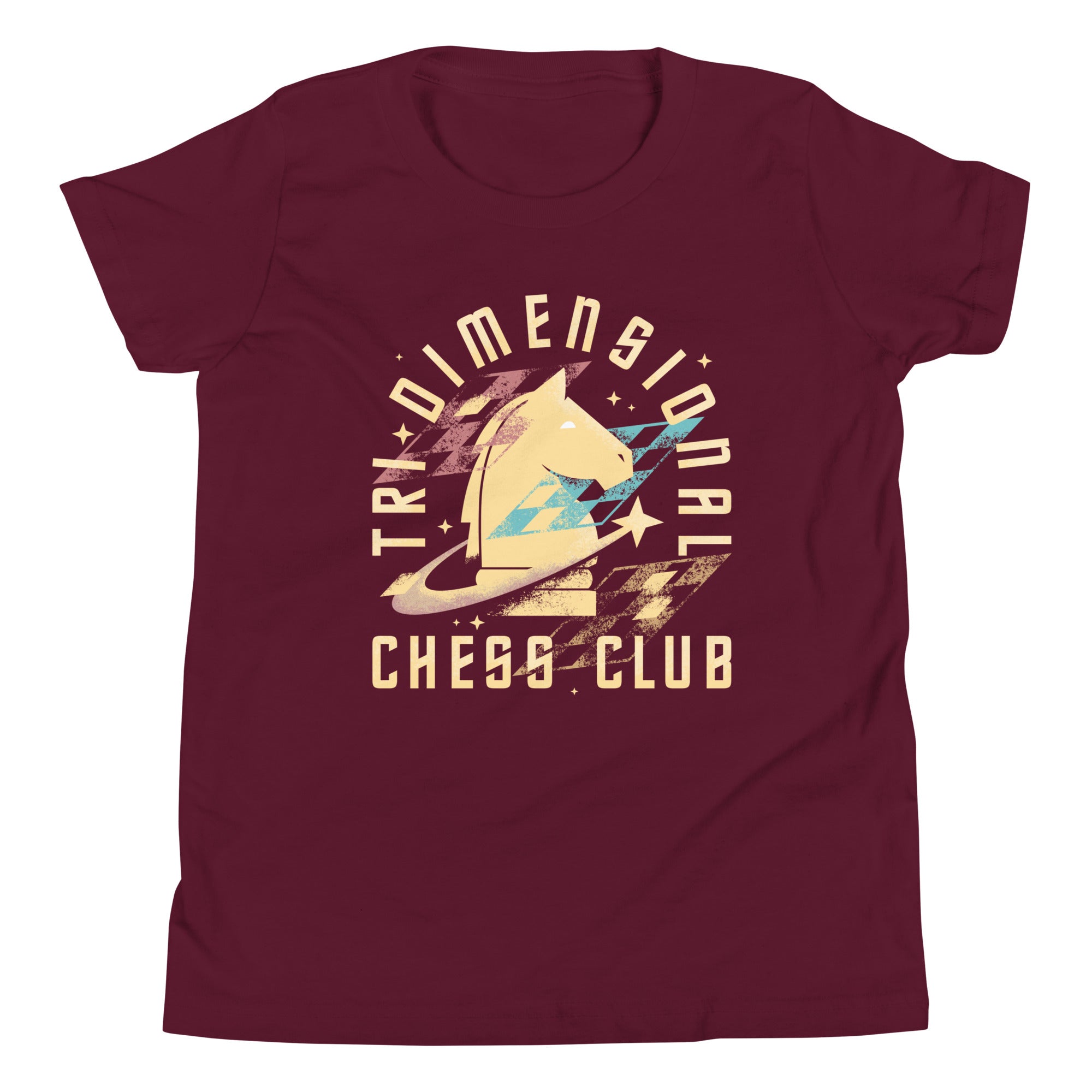 Tri-Dimensional Chess Club Kid's Youth Tee